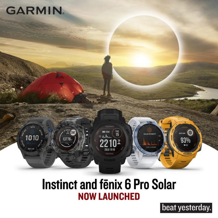 Garmin Solar Smartwatches