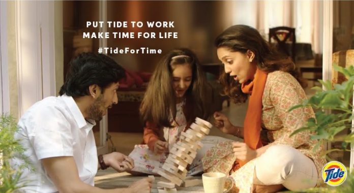 Tide's New Campaign TideForTime Highlights the Significance of Time Spent on Important Things in Life
