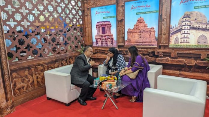 Title: Karnataka Tourism Wins Accolades for Best Stand Design at TTF Ahmedabad 2023